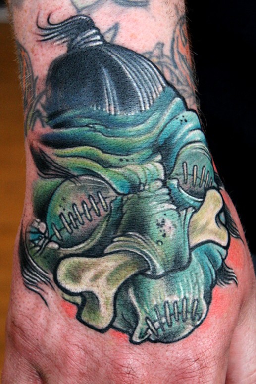 Shrunken Head By Tim Pangburn Tattoonow